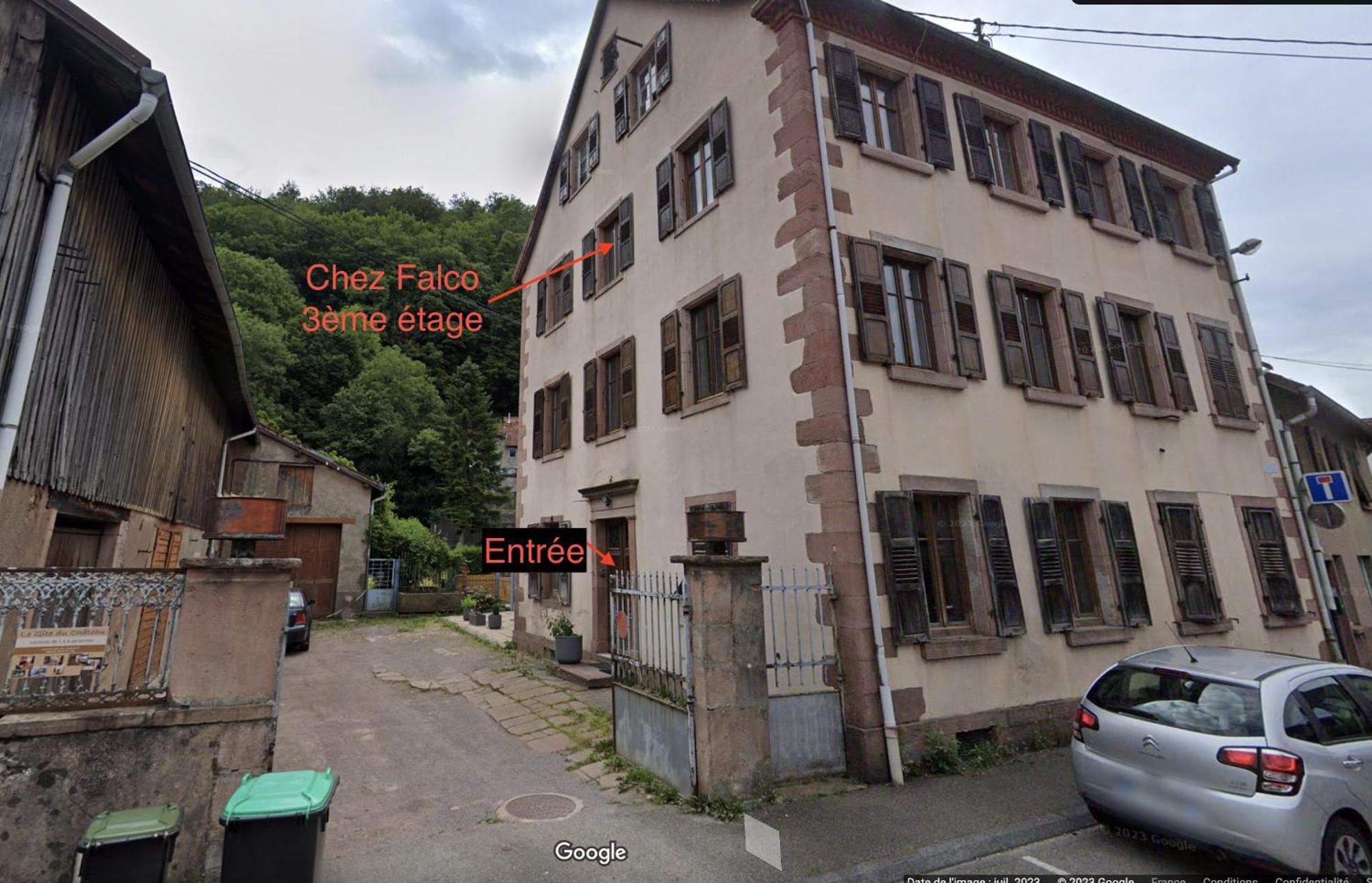 Appartement « Chez Falco » Vue Sur Le Chateau Schirmeck Luaran gambar